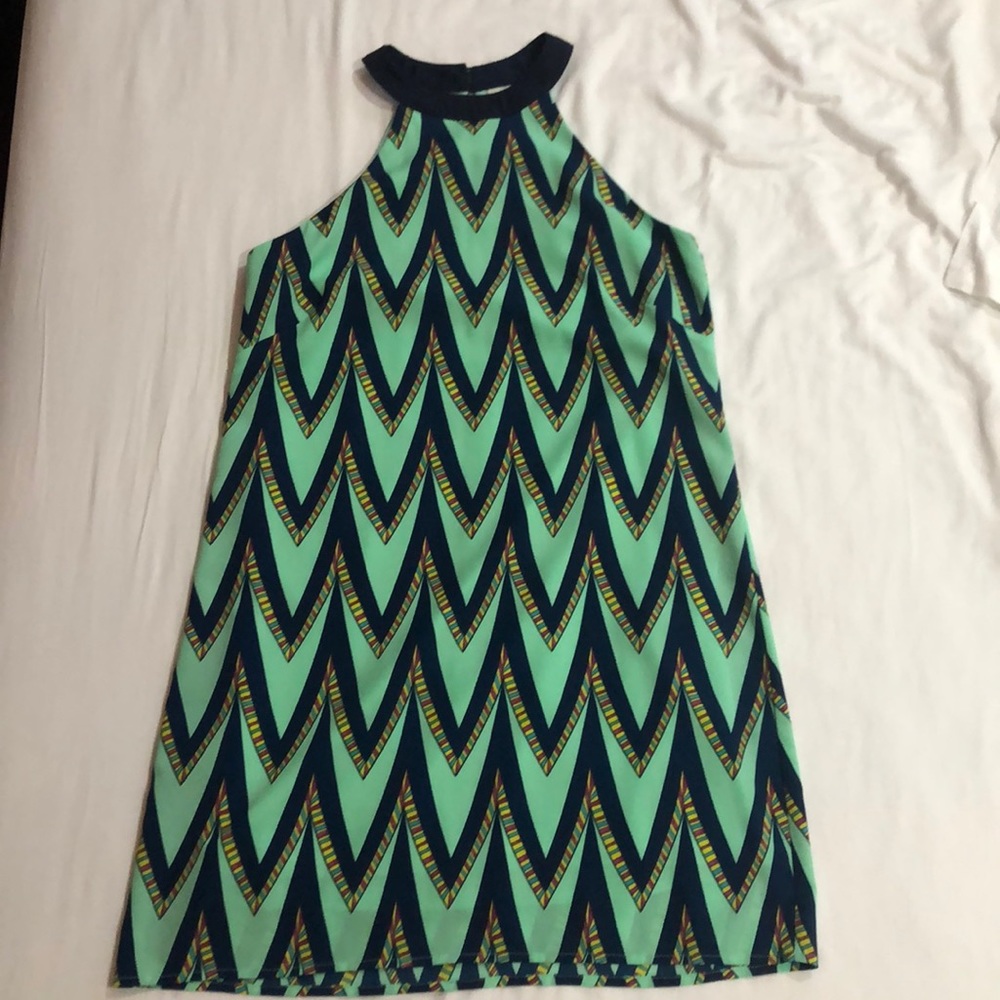 Soft, mint colored summer dress